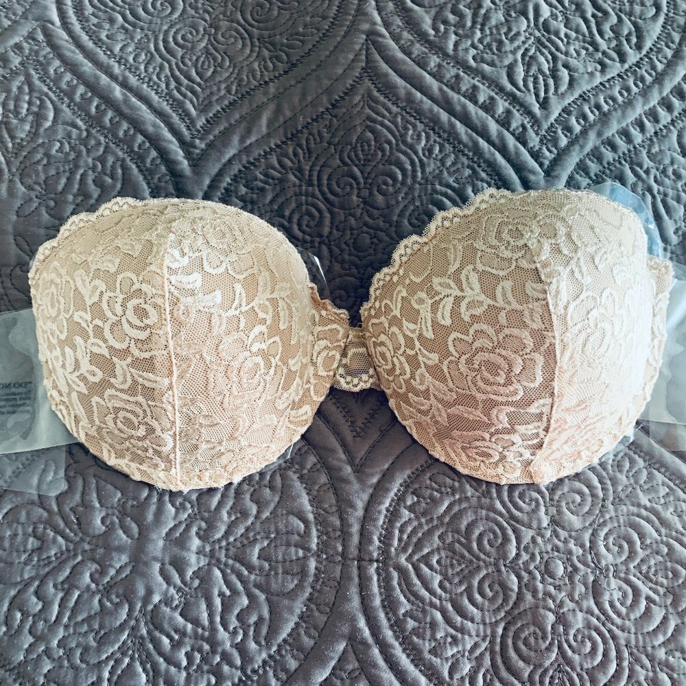 Adhesive Lace Push up bra